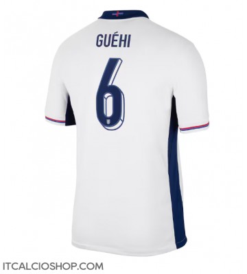 Inghilterra Marc Guehi #6 Prima Maglia Europei 2024 Manica Corta
